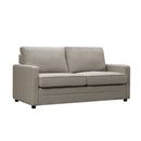 RAY 2 Seater Sofa bed with Separate Foam Mattress- Light grey-4