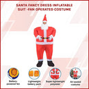 SANTA Fancy Dress Inflatable Suit -Fan Operated Costume-3