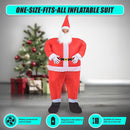 SANTA Fancy Dress Inflatable Suit -Fan Operated Costume-8