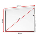 100" Electric Motorised Projector Screen TV +Remote-9