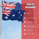 6.0m Flag Pole Full Set / Kit w Australian Flag-5