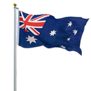 6.0m Flag Pole Full Set / Kit w Australian Flag-5