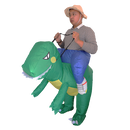 DINO Fancy Dress Inflatable Suit -Fan Operated Costume-3