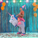 UNICORN Fancy Dress Inflatable Suit -Fan Operated Costume-1