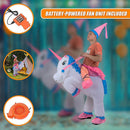 UNICORN Fancy Dress Inflatable Suit -Fan Operated Costume-7