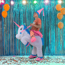 UNICORN Fancy Dress Inflatable Suit -Fan Operated Costume-2