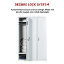 Three-Door Side by Side Office Gym Shed Storage Locker-7