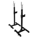Squat Rack Stand Pair Bench Press Weight Lifting Barbell-7
