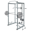 Power Rack Squat Cage Stands w Lat Pulldown Home Gym-1