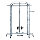 Power Rack Squat Cage Stands w Lat Pulldown Home Gym-5