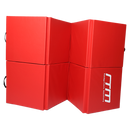 Folding Red Exercise Mat – Gymnastics, Martial Arts, Yoga, Karate & Judo Training-3
