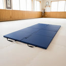 Folding Blue Exercise Mat – Gymnastics, Martial Arts, Yoga, Karate & Judo Training-1