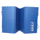Folding Blue Exercise Mat – Gymnastics, Martial Arts, Yoga, Karate & Judo Training-3