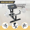 Preacher Curl Bench Weights Commercial Bicep Arms-7