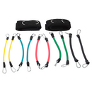 13PC Resistance Bands Set – Fitness Exercise Tubes with Handles & Leg Bands-4