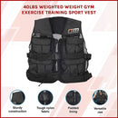 40LBS Weighted Weight Gym Exercise Training Sport Vest-3