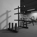 Olympic Weight Tree Bar Rack Holder Storage-2