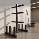Olympic Weight Tree Bar Rack Holder Storage-3