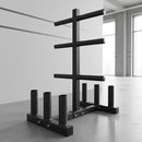 Olympic Weight Tree Bar Rack Holder Storage-2