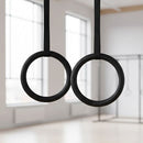 Gymnastic Rings – Adjustable Exercise Training Rings for Home & CrossFit Workouts-1
