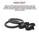 Gymnastic Rings – Adjustable Exercise Training Rings for Home & CrossFit Workouts-8