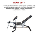 FID Flat Incline Decline Bench Press w/ Leg Extension-10