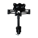 Two-Screen 10-25" Desk Monitor TV Plasma LED LCD Work Mount-4