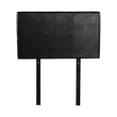 PU Leather Single Bed Headboard Bedhead - Black-3