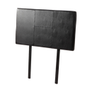 PU Leather Single Bed Headboard Bedhead - Black-5