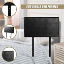 PU Leather Single Bed Headboard Bedhead - Black-9
