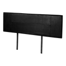 PU Leather Queen Bed Headboard Bedhead - Black-5
