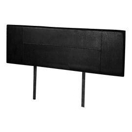 PU Leather Queen Bed Headboard Bedhead - Black