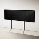 PU Leather King Bed Headboard Bedhead - Black-4