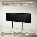 PU Leather King Bed Headboard Bedhead - Black-8
