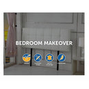 PU Leather Double Bed Deluxe Headboard Bedhead - White-4
