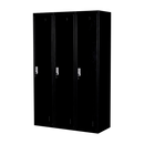 Three-Door Side by Side Office Gym Shed Storage Locker-1