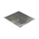 510x450mm Handmade Stainless Steel Undermount / Topmount Kitchen Laundry Sink with Waste-7