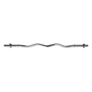 Heavy Duty EZ Curl Barbell – Weightlifting Bar with Spinlock Collars for Gym Training-3