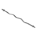 Curl Bar Barbell Heavy Duty EZ with Spinlock Collars-1