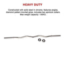 Curl Bar Barbell Heavy Duty EZ with Spinlock Collars-9