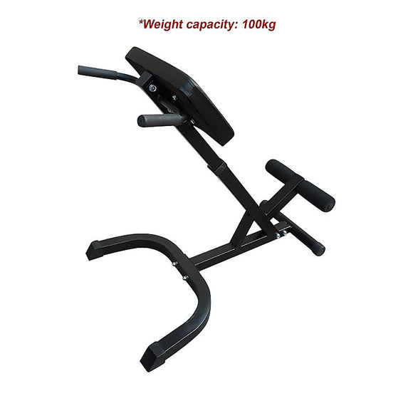 45 Degree Hyperextension Bench for Abdominal and Lower Back Strength Training Exercise