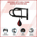 Speedball with Wall Frame – Boxing Punching Bag Training Set for Home Gym-3