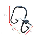Ab Crunch Machine – Abdominal Exercise Roller with Digital Computer for Core Training-9