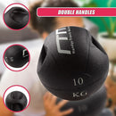 10kg Double-Handled Rubber Medicine Core Ball-5