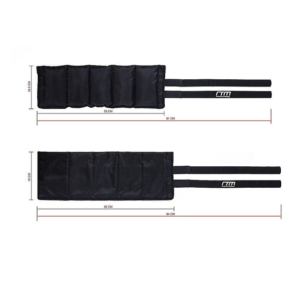 10kg Adjustable Ankle/Wrist Weight Straps