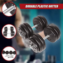 30KG Adjustable Dumbbell Set – Home Gym Weights for Strength & Fitness Training-7