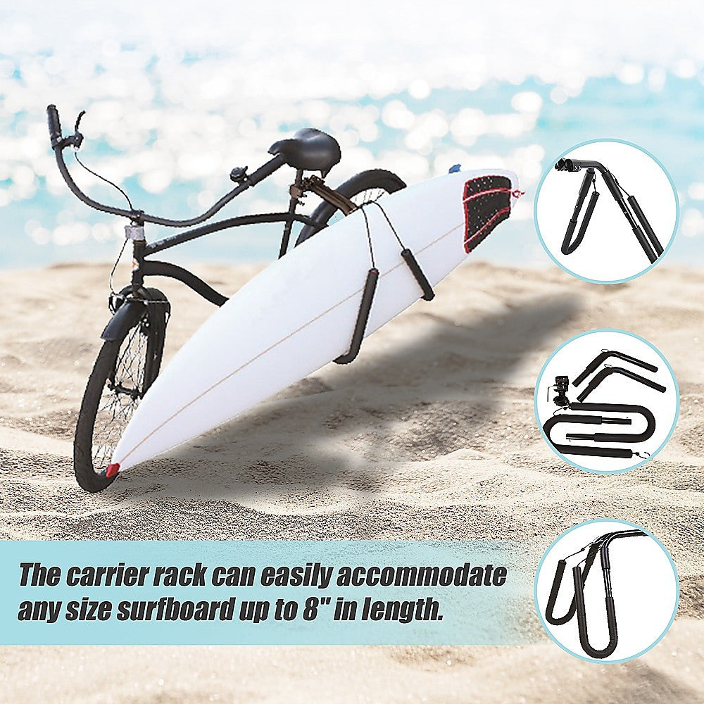 Bicycle Surfboard Rack Carrier