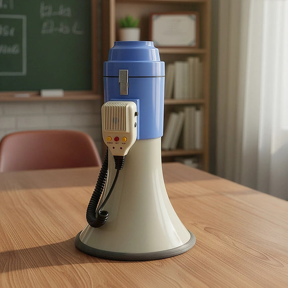 25W Megaphone PA System Loud Speaker Voice Recorder