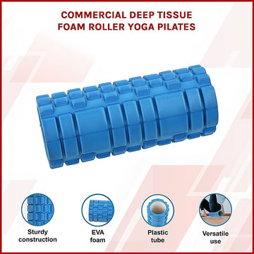 Commercial Deep Tissue Foam Roller Yoga Pilates - 0
