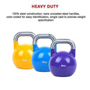 8KG, 12KG, 16KG Pro-Grade Steel KettleBell Set-8